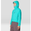 Mountain Hardwear Wind Veil Hooded Jacket - Women's, Aqua Marina, L, 2146771-354-L