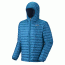 Mountain Hardwear Nitrous Hooded Down Jacket - Men's-Blue Horizon-X-Large