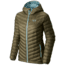 Mountain Hardwear Nitrous Hooded Down Jacket - Women's-Stone Green-Small