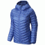 Mountain Hardwear Nitrous Hooded Down Jacket - Women's-Bright Bluet-Large