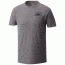 Mountain Hardwear North Palisade Short Sleeve T-Shirt - Men's, Heather Manta Grey, XL, 1788671074-XL