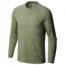 Mountain Hardwear Phases of the Space Station Long Sleeve Shirt - Men's, Heather Green Fade, Large, 1792821394-L
