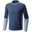 Mountain Hardwear Photon Long Sleeve T - Men's, Zinc, M 1708911492-M