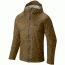 Mountain Hardwear Plasmic Ion Jacket - Men's-Golden Brown/Hardwear Navy-Medium