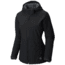 Mountain Hardwear Pyxiana Hooded Jacket - Womens-Black/Graphite-Small