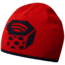 Mountain Hardwear Reversible Dome Beanie Hat, Fiery Red, Dark Zinc, One Size, 1796561636-O/S