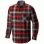 Mountain Hardwear Reversible Flannel Plaid Long Sleeve Shirt - Men's-Dark Fire-Small