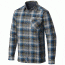 Mountain Hardwear Reversible Flannel Plaid Long Sleeve Shirt - Men's-Phoenix Blue-XX-Large
