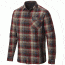 Mountain Hardwear Reversible Flannel Plaid Long Sleeve Shirt - Men's-Smolder Red-X-Large