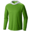 Mountain Hardwear River Gorge Long Sleeve Hoody - Men's-Cyber Green-Large