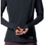 Mountain Hardwear Stretch Long Sleeve Crew Top - Womens, Black, Extra Large, 1942561090-XL