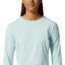 Mountain Hardwear Stretch Long Sleeve Crew Top - Womens, Pale Ice, Extra Small, 1942561428-XS