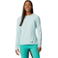 Mountain Hardwear Stretch Long Sleeve Crew Top - Womens, Pale Ice, Extra Small, 1942561428-XS