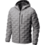 Mountain Hardwear StretchDown DS Hooded Jacket, Manta Grey, L, 1732001073-L