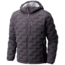 Mountain Hardwear StretchDown DS Hooded Jacket - Men's, Shark, XXL 1732001011-XXL