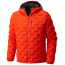 Mountain Hardwear StretchDown DS Hooded Jacket - Men's, State Orange, XXL, 1732001842-XXL