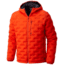 Mountain Hardwear StretchDown DS Hooded Jacket - Men's, State Orange, M 1732001842-M
