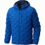 Mountain Hardwear StretchDown DS Hooded Jacket - Men's-Altitude Blue-Small