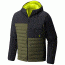 Mountain Hardwear StretchDown HD Hooded Jacket - Men's, Surplus Green, Black, XXL, 1732011347-XXL