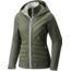 Mountain Hardwear StretchDown HD Hooded Jacket - Women's-Green Fade-Small