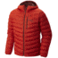 Mountain Hardwear StretchDown Hooded Jacket - Men's, Dark Fire, Small