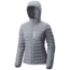 Mountain Hardwear StretchDown Hooded Jacket - Women's, Steam, XL 1756301088-XL