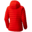Mountain Hardwear StretchDown Hooded Jacket - Women's, Fiery Red, XS 1756301636-XS
