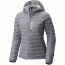 Mountain Hardwear StretchDown Hooded Jacket - Women's, Steam, Small