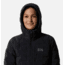 Mountain Hardwear StretchDown Hooded Jacket - Womens, Dark Storm Heather, Extra Large, 1943271004-XL