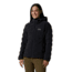 Mountain Hardwear StretchDown Hooded Jacket - Womens, Dark Storm Heather, Extra Large, 1943271004-XL