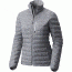 Mountain Hardwear StretchDown Jacket - Women's, Steam, Medium