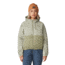 Mountain Hardwear Stretchdown Light Full Zip Hoody - Women's, White Sage Vapors Print, Mantis Green, Large, 2077681341-L