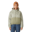 Mountain Hardwear Stretchdown Light Full Zip Hoody - Womens, White Sage Vapors Print, Mantis Green, Small, 2077681341-S