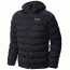 Mountain Hardwear StretchDown Plus Hooded Jacket - Men's-Black-Large