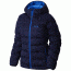 Mountain Hardwear StretchDown Plus Hooded Jacket - Women's-Indigo Blue-X-Large