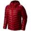 Mountain Hardwear StretchDown RS Hooded Jacket - Men's-Smolder Red-Large
