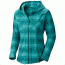 Mountain Hardwear Stretchstone Flannel Hooded Shirt - Women's-Bright Emerald-2