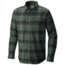 Mountain Hardwear Stretchstone Flannel Long Sleeve Shirt - Men's-Forest-Small