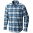 Mountain Hardwear Stretchstone Flannel Long Sleeve Shirt - Men's-Ice Shadow-Small