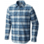 Mountain Hardwear Stretchstone Flannel Long Sleeve Shirt - Men's-Ice Shadow-X-Large