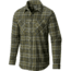 Mountain Hardwear Stretchstone Flannel Long Sleeve Shirt - Men's-Peatmoss-Small