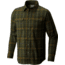 Mountain Hardwear Stretchstone Flannel Long Sleeve Shirt - Men's-Surplus Green-Large