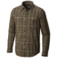 Mountain Hardwear Stretchstone Long Sleeve Flannel Shirt - Men's, Darklands, Small, 1677161925-S