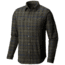 Mountain Hardwear Stretchstone Long Sleeve Flannel Shirt - Mens, Peatmoss, Small, 1677161213-S
