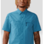 Mountain Hardwear Stryder Short Sleeve Shirt - Mens, Caspian, Large, 2070501442-L