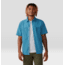 Mountain Hardwear Stryder Short Sleeve Shirt - Mens, Caspian, Large, 2070501442-L