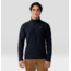Mountain Hardwear Summit Grid 1/2 Zip Hoody - Mens, Black, Extra Large, 2050331010-XL