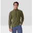 Mountain Hardwear Summit Grid 1/2 Zip Hoody - Mens, Combat Green, Small, 2050331353-S