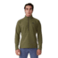 Mountain Hardwear Summit Grid 1/2 Zip Hoody - Mens, Combat Green, Small, 2050331353-S