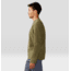 Mountain Hardwear Summit Grid Long Sleeve Crew - Mens, Combat Green, Large, 2042511353-L